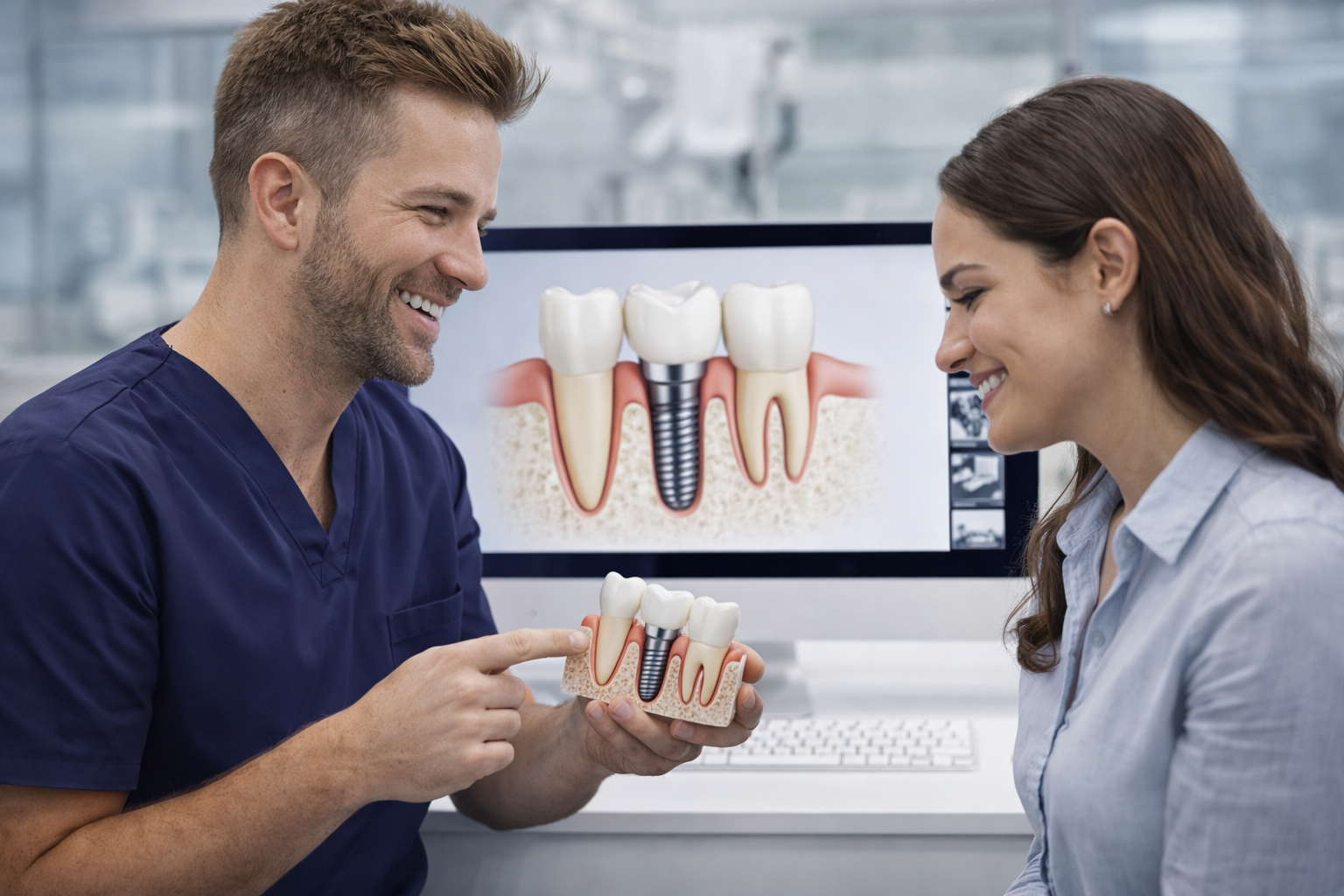 One-to-one implant consultation